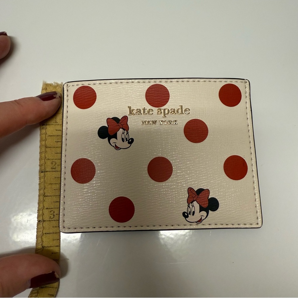 kate spade | Minnie Mouse Polka Dot Card Case - Picture 5 of 5